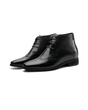 Lang Black Elevator Boot
