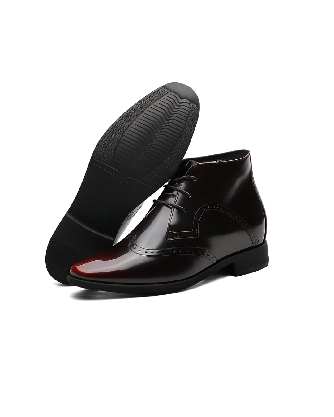 Lang Red Elevator Boot