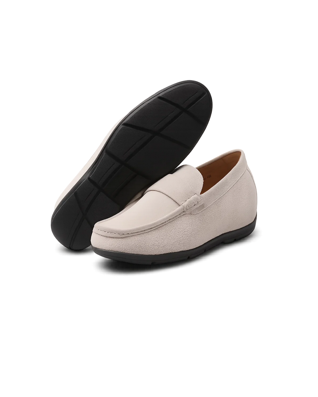 Pikk White Elevator Loafer