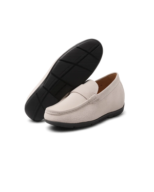 Pikk White Elevator Loafer