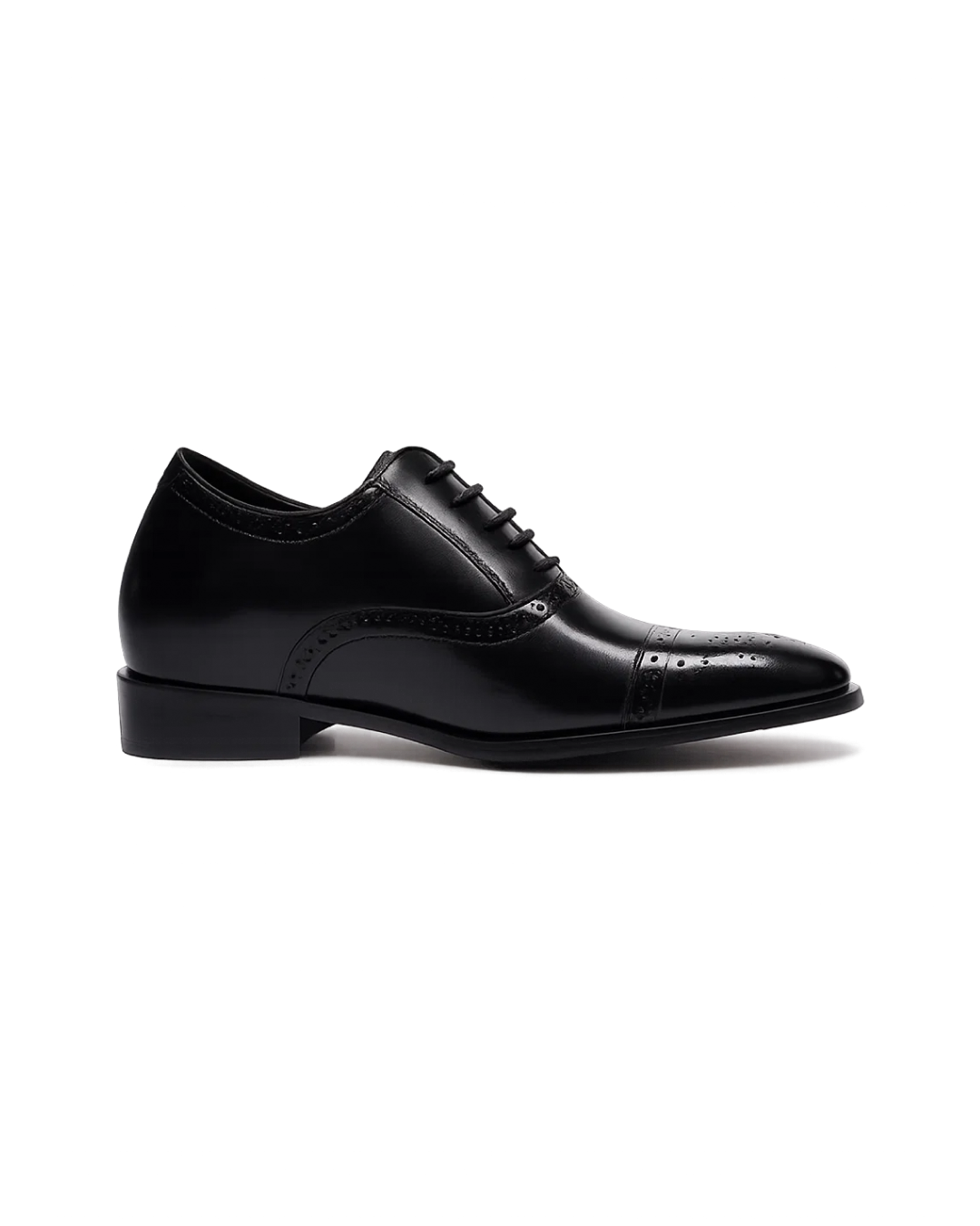 Tall Black Elevator Shoe