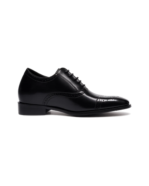 Tall Black Elevator Shoe