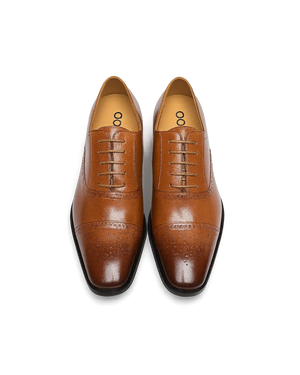 Tall Brown Elevator Shoe