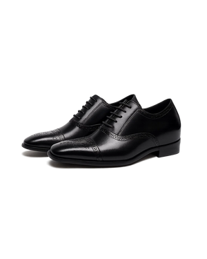 Tall Black Elevator Shoe